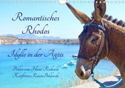 Romantisches Rhodos - Idylle in der Ägäis (Wandkalender 2021 DIN A4 quer)