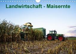 Landwirtschaft - Maisernte (Wandkalender 2021 DIN A4 quer)