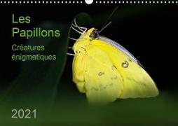 Les Papillons - créatures énigmatiques (Calendrier mural 2021 DIN A3 horizontal)