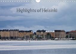 Highlights of Helsinki (Wandkalender 2021 DIN A4 quer)