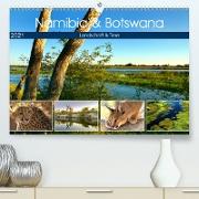 Namibia & Botswana (Premium, hochwertiger DIN A2 Wandkalender 2021, Kunstdruck in Hochglanz)