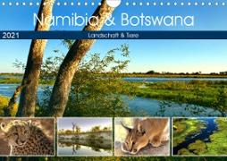 Namibia & Botswana (Wandkalender 2021 DIN A4 quer)