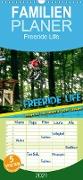 Freeride Life - Familienplaner hoch (Wandkalender 2021 , 21 cm x 45 cm, hoch)