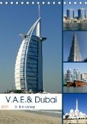 V.A.E. & Dubai (Tischkalender 2021 DIN A5 hoch)