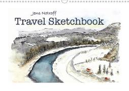 Travel Sketchbook (Wall Calendar 2021 DIN A3 Landscape)
