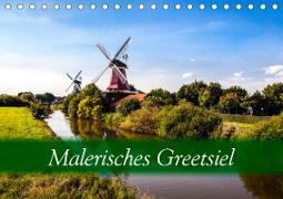 Malerisches Greetsiel (Tischkalender 2021 DIN A5 quer)