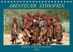 Abenteuer Äthiopien (Tischkalender 2021 DIN A5 quer)