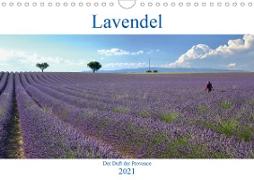 Lavendel. Der Duft der Provence (Wandkalender 2021 DIN A4 quer)