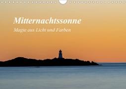 Mitternachtssonne - Magie aus Licht und Farben (Wandkalender 2021 DIN A4 quer)