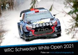 WRC Schweden White Open 2021 (Wandkalender 2021 DIN A3 quer)