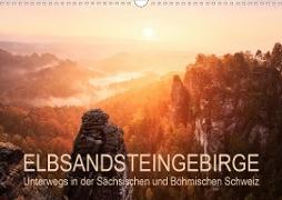 Elbsandsteingebirge: Unterwegs in der Sächsischen und Böhmischen Schweiz (Wandkalender 2021 DIN A3 quer)