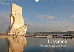 Lissabon - weiße Stadt am Meer (Wandkalender 2021 DIN A3 quer)
