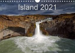 Island (Wandkalender 2021 DIN A4 quer)