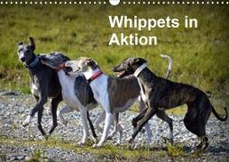 Whippets in AktionAT-Version (Wandkalender 2021 DIN A3 quer)