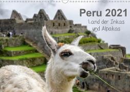 Peru - Land der Inkas und Alpakas (Wandkalender 2021 DIN A3 quer)