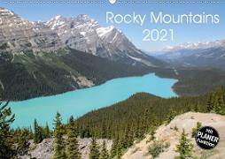 Rocky Mountains 2021 (Wandkalender 2021 DIN A2 quer)