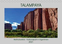 Talampaya Weltnaturerbe-Nationalpark in Argentinien (Tischkalender 2021 DIN A5 quer)