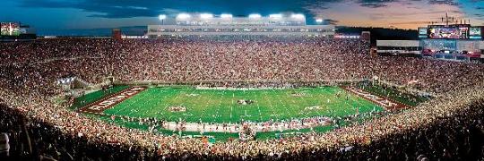 Florida State 1000 Piece Puzzle: Doak Campbell Stadium Tallahassee FL