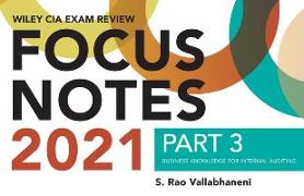 Wiley CIA Exam Review Focus Notes 2021, Part 3