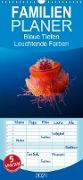 Blaue Tiefen - Leuchtende Farben - Unterwasserfotografie - Familienplaner hoch (Wandkalender 2021 , 21 cm x 45 cm, hoch)