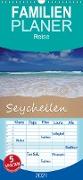 Seychellen - Familienplaner hoch (Wandkalender 2021 , 21 cm x 45 cm, hoch)