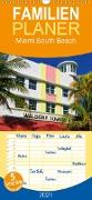 Miami South Beach - Familienplaner hoch (Wandkalender 2021 , 21 cm x 45 cm, hoch)