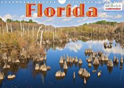 GEOclick calendar: Florida (Wandkalender 2021 DIN A4 quer)