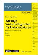 Wichtige Wirtschaftsgesetze für Bachelor/Master 3
