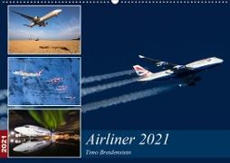 Airliner 2021 (Wandkalender 2021 DIN A2 quer)