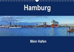 Hamburg - Mein Hafen (Wandkalender 2021 DIN A3 quer)