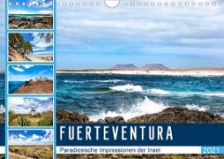 FUERTEVENTURA Paradiesische Impressionen der Insel (Wandkalender 2021 DIN A4 quer)