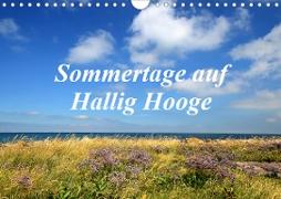 Sommertage auf Hallig Hooge (Wandkalender 2021 DIN A4 quer)