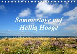 Sommertage auf Hallig Hooge (Tischkalender 2021 DIN A5 quer)