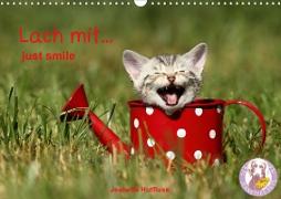 lach mit...just smile (Wandkalender 2021 DIN A3 quer)
