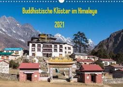 Buddhistische Klöster im Himalaya (Wandkalender 2021 DIN A3 quer)