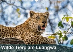 Wilde Tiere am Luangwa (Wandkalender 2021 DIN A3 quer)