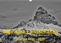 Steinerne Landschaften in Südtirol (Wandkalender 2021 DIN A3 quer)