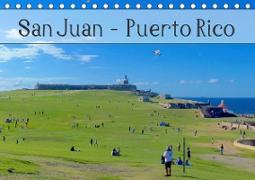 San Juan - Puerto Rico 2021 (Tischkalender 2021 DIN A5 quer)