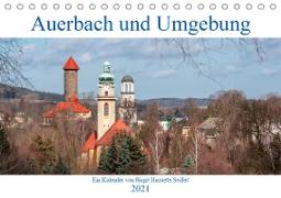 Auerbach und Umgebung (Tischkalender 2021 DIN A5 quer)