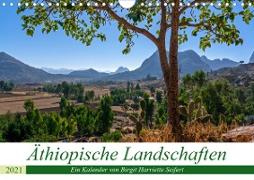 Äthiopische Landschaften (Wandkalender 2021 DIN A4 quer)