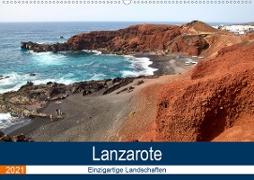 Lanzarote - Einzigartige Landschaften (Wandkalender 2021 DIN A2 quer)