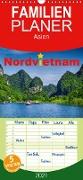Nordvietnam - Familienplaner hoch (Wandkalender 2021 , 21 cm x 45 cm, hoch)