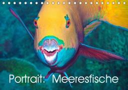 Portrait: Meeresfische (Tischkalender 2021 DIN A5 quer)