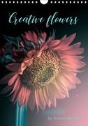 Creative flowers (Wandkalender 2021 DIN A4 hoch)