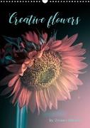 Creative flowers (Wandkalender 2021 DIN A3 hoch)