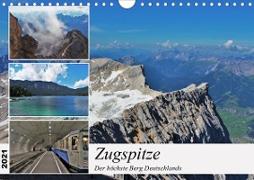 Zugspitze - Der höchste Berg Deutschlands (Wandkalender 2021 DIN A4 quer)