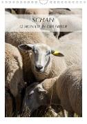 Schafe - 12 Monate in der Herde (Wandkalender 2021 DIN A4 hoch)