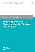 Bürgerbegehren und Bürgerentscheid in Tübingen - 1972 bis 2020