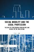 Social Mobility and the Legal Profession