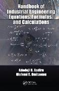 Handbook of Industrial Engineering Equations, Formulas, and Calculations